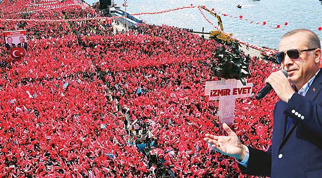 Cumhurbaşkanı İzmir'de: Haydi Gel Dök Denize