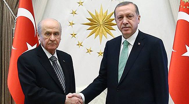 Erdoğan'dan Devlet Bahçeli'ye Yanıt