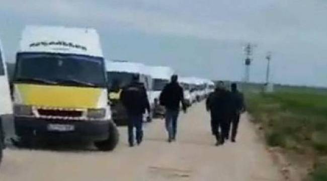 Erdoğan'ın Urfa Mitingine Mülteci Servisi