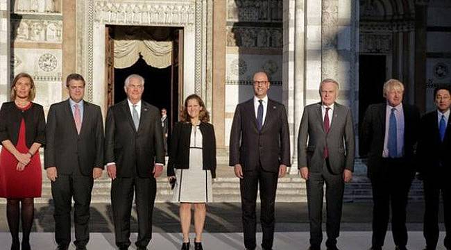 G7 Zirvesinde Suriye Toplantısı