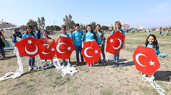 Güzelbahçe’de Uçurtma Şenliği