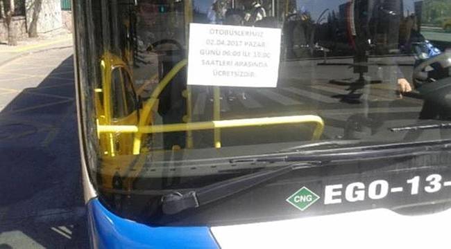 Halkın Otobüsleri 'Evet' İçin Bedava Yapıldı