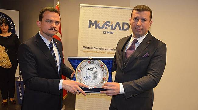 İlker Astarcı MÜSİAD İzmir’e Konuk Oldu