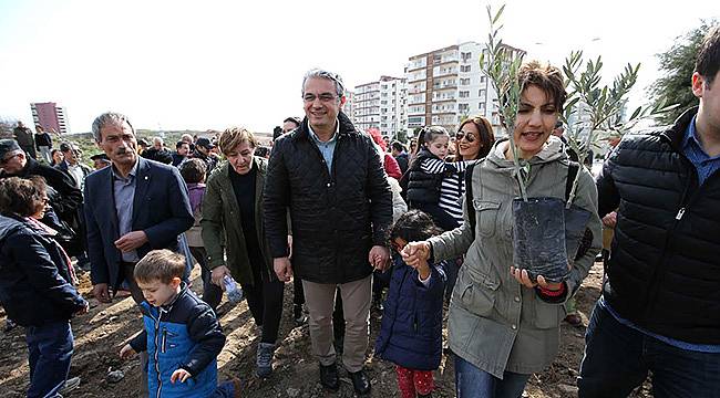 Karşıyaka’ya Yeşil Örtü