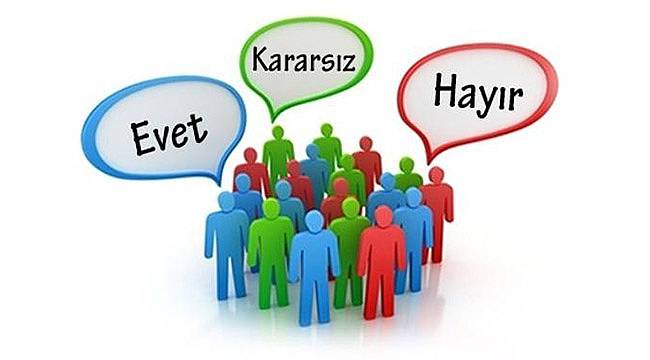 KONDA ilk kez referandum anketi açıkladı: "Evet" ve "Hayır" Bıçak Sırtı