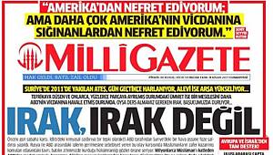 Milli Gazete'den AK Parti'ye 'ABD' tepkisi!