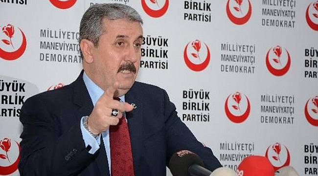 Mustafa Destici'den Meral Akşener'e Davet