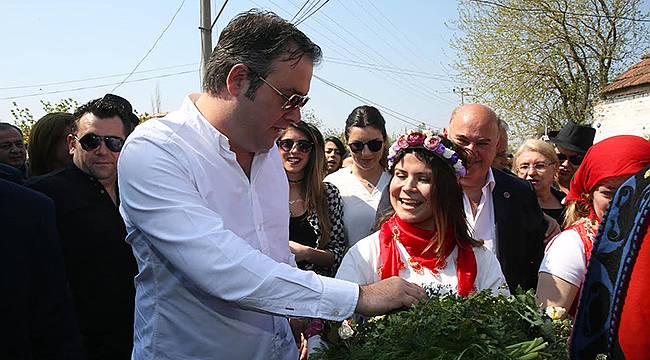 Nif Dağı’nın lezzetli otları Karacaağaç’ta buluştu