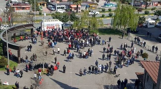 Süleyman Soylu 'Evet' Mitingi İçin Gittiği Arhavi'de Bu Tabloyla Karşılaştı