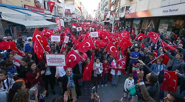 Bayraklı'da 19 Mayıs Coşkusu