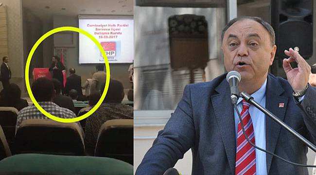 CHP İzmir İl Başkanı Güven Kürsüye Yürüdü
