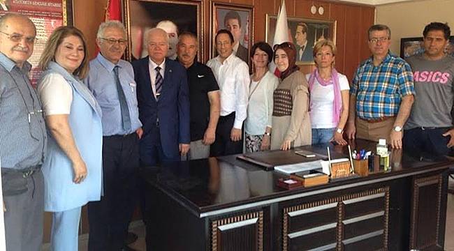 CHP ve ANAP'dan 'Hayır' Ziyareti