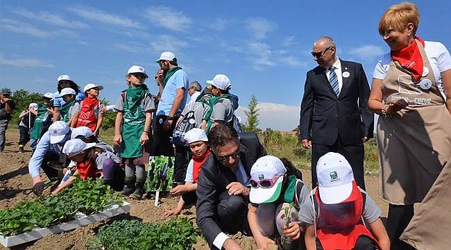 Çocuklara Tarımı Sevdirecek Proje