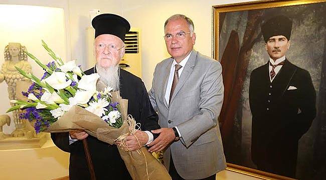Fener Rum Patriği Bartholomeos Selçuk’ta