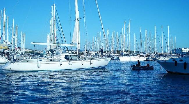 İkinci Dünya Turunu Teos Marina’da Tamamladı
