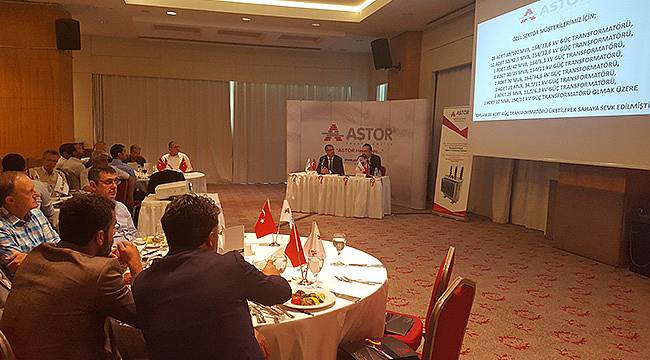İzmir Enerji Sektörü Astor Transformatör ile Bir Araya Geldi