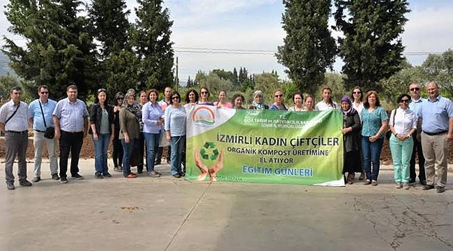 Kadın Çiftçiler Organik Kompost Üretimine El Atıyor Projesinde Eğitimler Sona Erdi