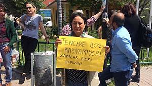 Kadınlar Ekmek Zammını Protesto Etti