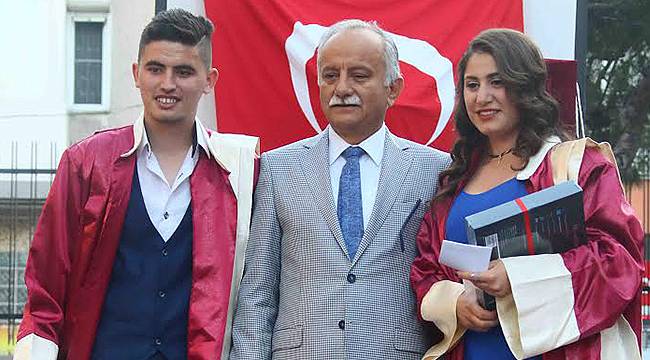 Karabağ Mezun Olduğu Okulda Diploma Verdi