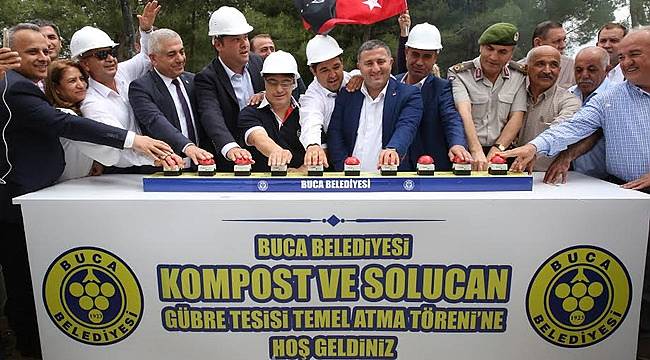 Kompost ve Solucan Gübre Tesisi’nin Temeli Atıldı