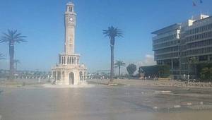 Konak Meydanı'nda İlginç Olay