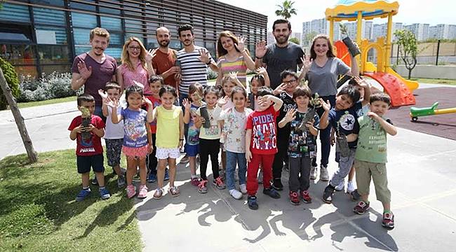 Minik 'Filizler' Fidan Dikti