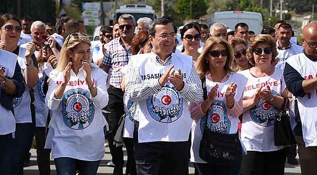 Narlıdere’de 1 Mayıs Coşkusu