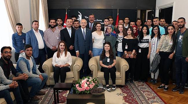 Niğdeli Gençlerden Kılıçdaroğlu’na Ziyaret