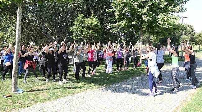 Sağlık İçin Hareket Günü’nde Spor Yaptılar