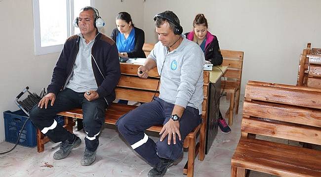 Urla'da Belediye Personeli Sağlık Taramasından Geçti