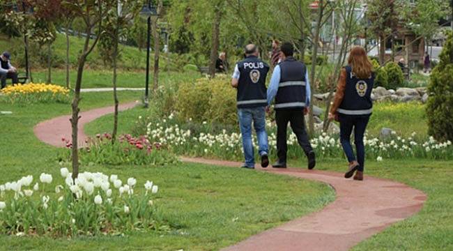 81 İlde Parklara Polis Operasyonu
