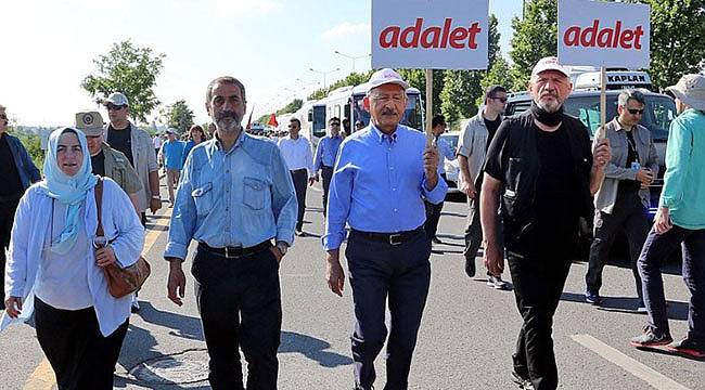 'Adalet Yürüyüşü Kendini İlahlaştıranlara Karşıdır'