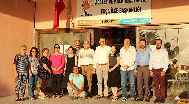 AK Parti Foça Delege Seçimlerini Tamamladı