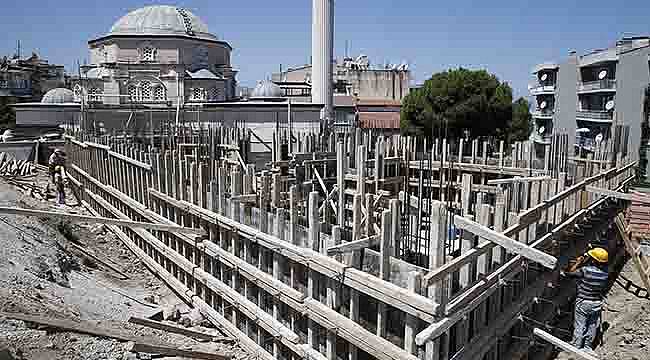 Aziziye’de İnşaat Hızla İlerliyor
