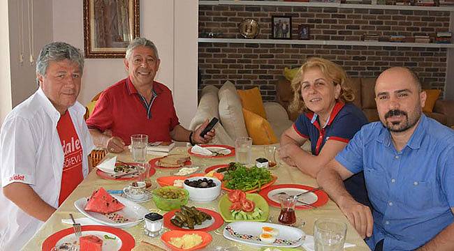 Balbay Yol Boyu Yürüyüşe Katılanların Evinde Kaldı