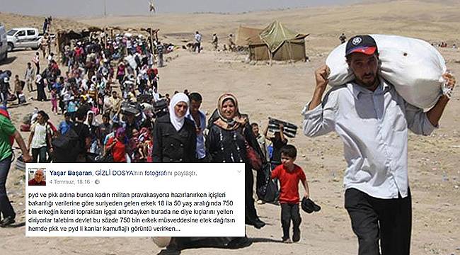 Cumhurbaşkanlığı Çalışanı: 750 Bin Erkeğe Etek Dağıtılsın ÖSO'ya Teslim Edilsin