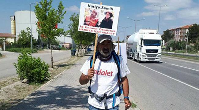 Gülmen ve Özakça İçin Yürüyen Kızılçay Gözaltına Alındı