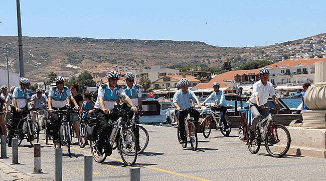 Hayatı Emniyetle Pedalla Projesi Foça'da Start Aldı