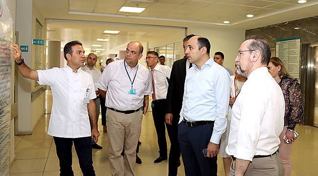 İzmir Kuzey Genel Sekreteri'nin İlk Durağı Çiğli Bölge Eğitim Hastanesi Oldu