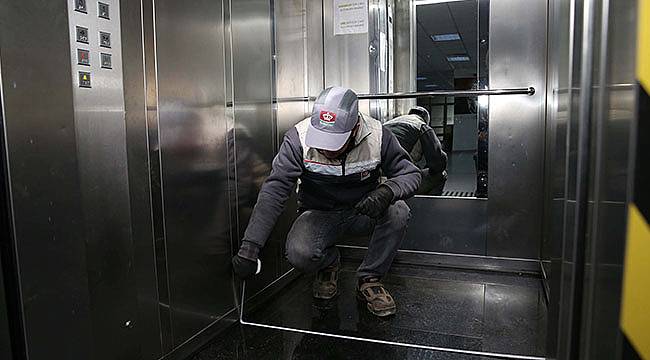 Karşıyaka’da Asansörler Güven Veriyor