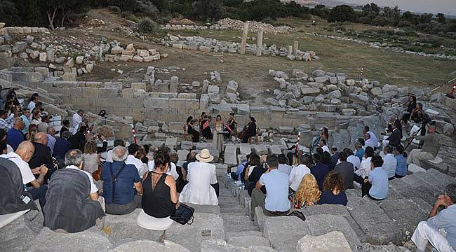 Lüksemburg Milli Günü Teos Antik Kentinde Kutlandı