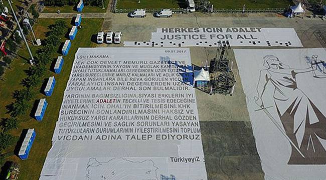 Maltepe Mitingi'nde Hazırlıklar Tamamlandı