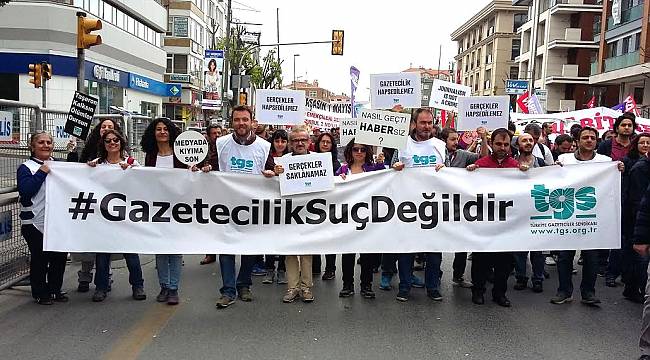 TGS: Basın Özgürlüğümüzden Taviz Vermedik Vermeyeceğiz
