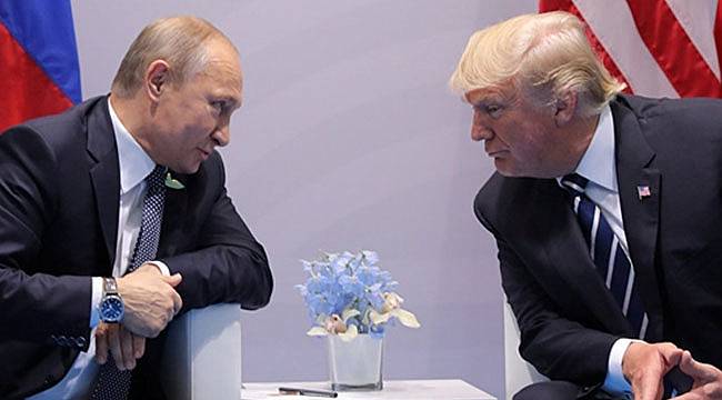Trump: Putin'e Güçlü Baskı Yaptım