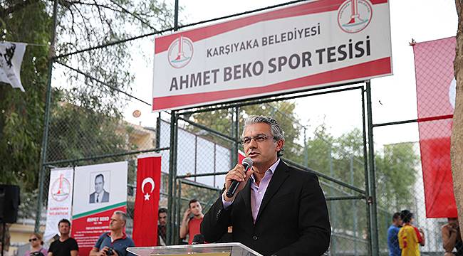 Ahmet Beko’nun İsmi Spor Tesislerine Verildi
