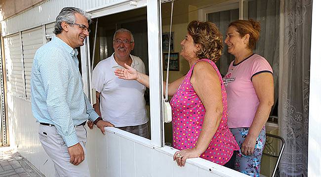 Akpınar’dan Çat Kapı Ziyaret