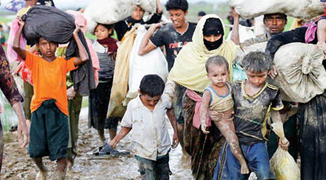 Arakanlı Müslümanlar Dağ ve Çamurda Sıkışıp Kaldı