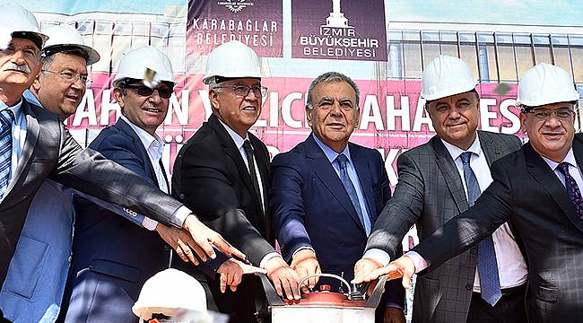 Başkan Kocaoğlu Karabağlar'da Temel Attı