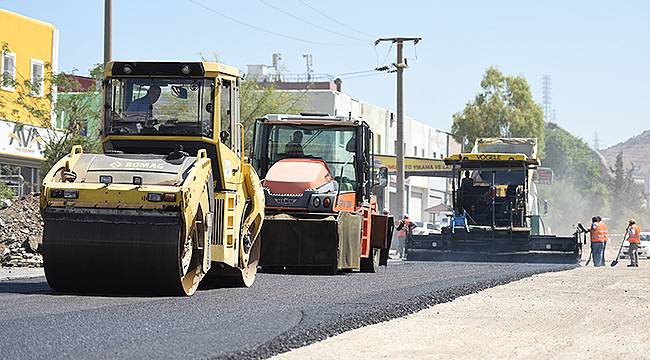 Bornova Belediyesi’nden Yol Hamlesi