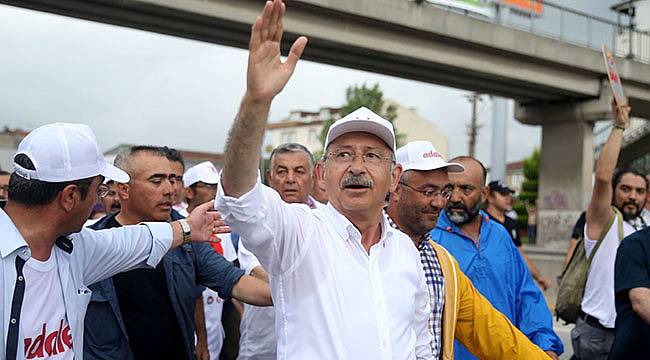 CHP'nin Fındık Yürüyüşü Başladı